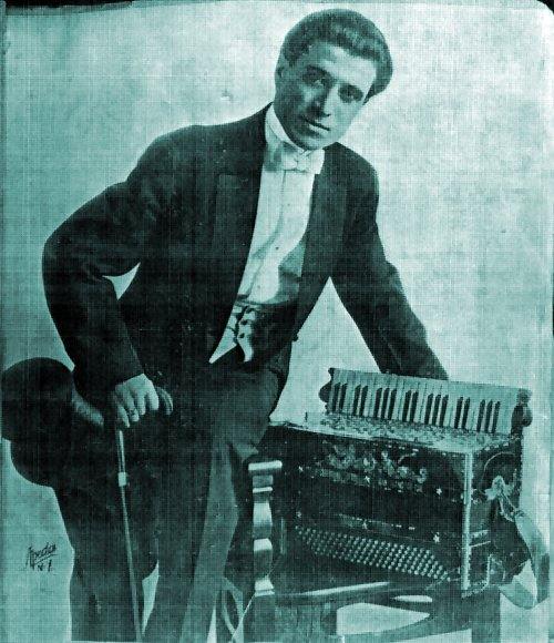 Photo of Guido Deiro, ca. 1910